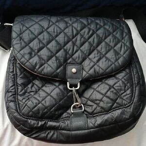 Quilted Black Shoulder Bag